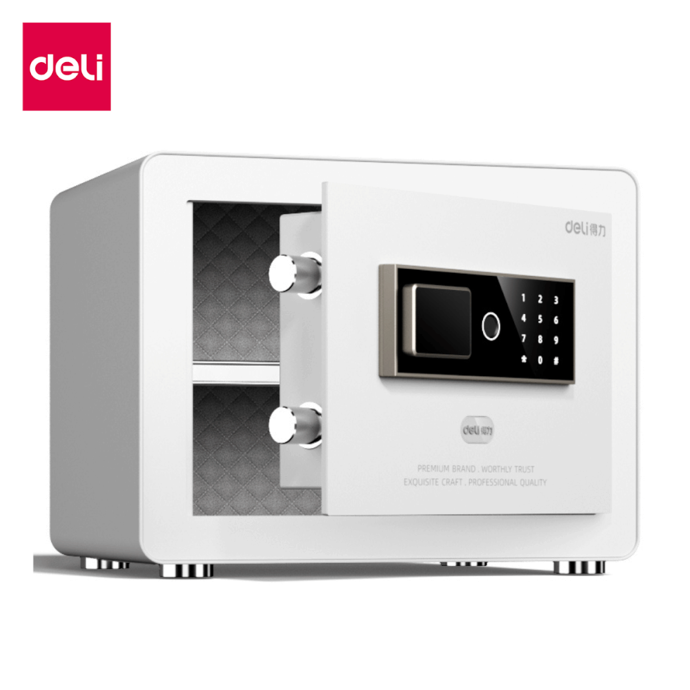 ตู้เซฟนิรภัย DELI AE800-WH-01 สีขาว